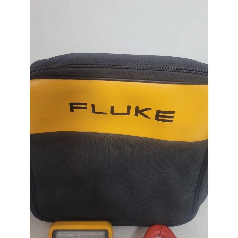 Fluke Soft Case i1010 Clamp Current Meter  & 79 Series II DMM Electrical w